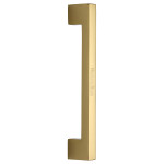 M Marcus Heritage Brass Urban Design Bolt Through Fixing Pull Handle 305mm length